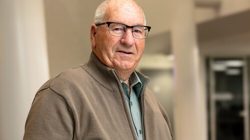 Wim Rijvers, penningmeester Huurderskoepel Laurentius